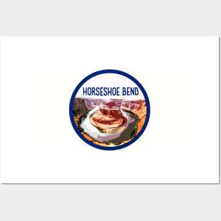 Horseshoe Bend Decal Posters and Art